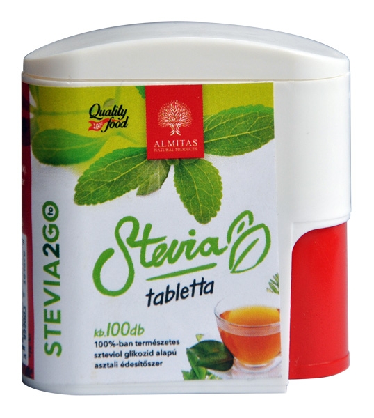 Tablete stevia ALMITAS - 100 comprimate imagine produs 2021 Vitaking